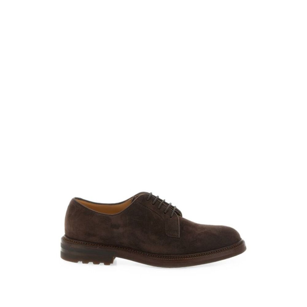 Brunello Cucinelli Men Leather Derby Shoes